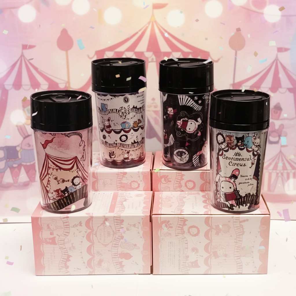 Sentimental Circus 馬戲團膠杯 (AY-88301F)