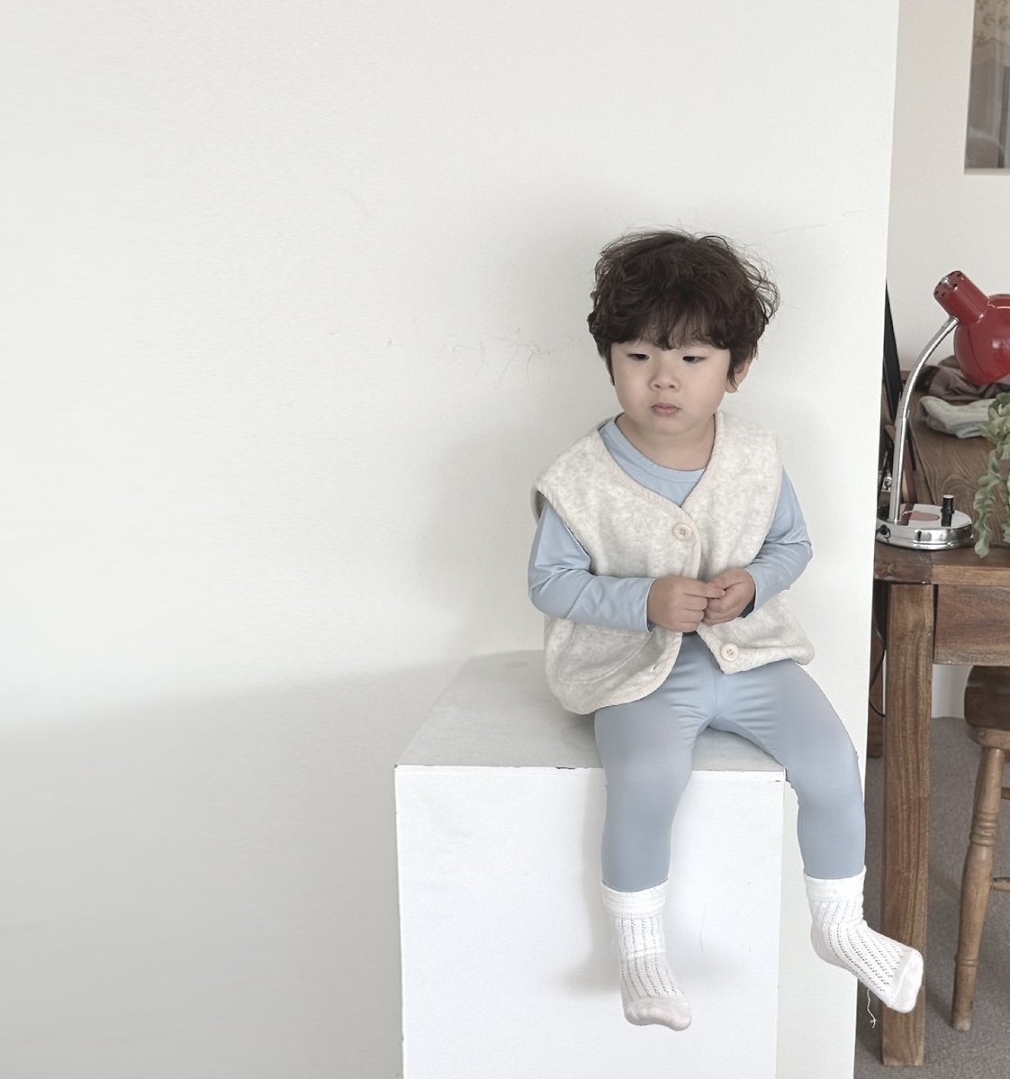 韓國保暖Cotton candy vest