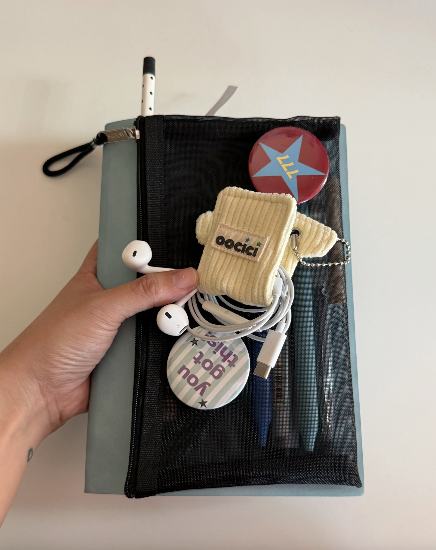 [OOCICI] "T-SHIRT" Fabric Cord Wrap