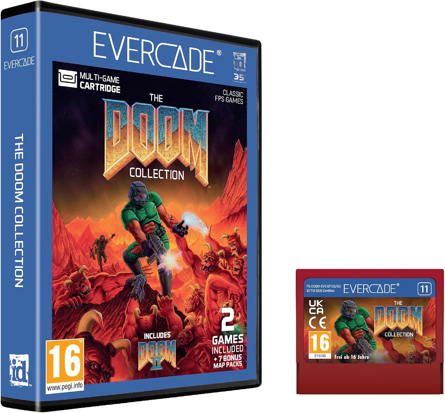 【預售 30/ 10 】 Evercade The Doom Collection 毀滅戰士合集 ( XLMS0833 )