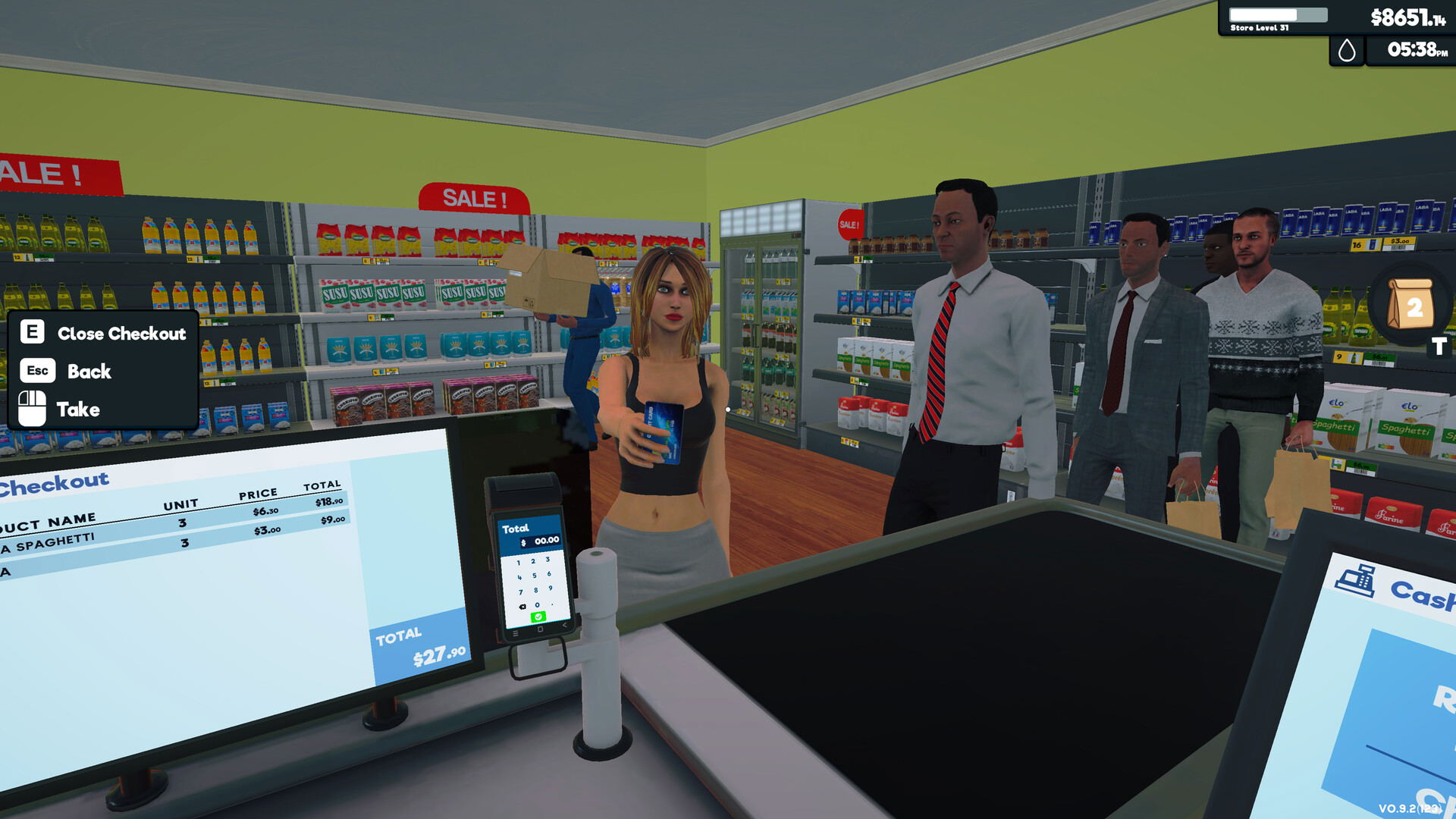 【預售 31/12】SW2 超市模擬器 Supermarket Simulator 英文  (英文封面) PO1106