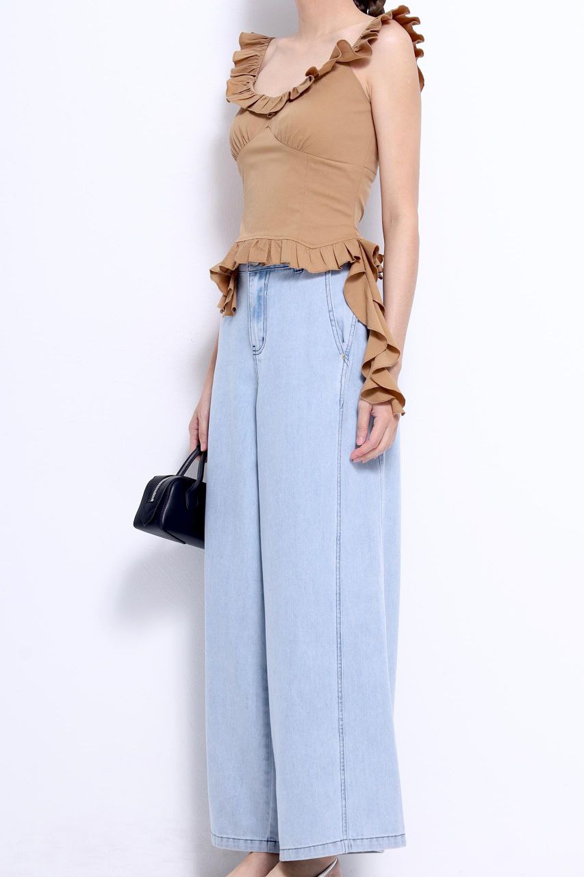 荷叶边上衣 2627