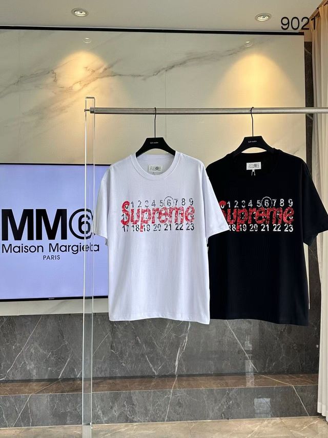 Supreme x MM6 Maison Margiela Tee | Blue Box