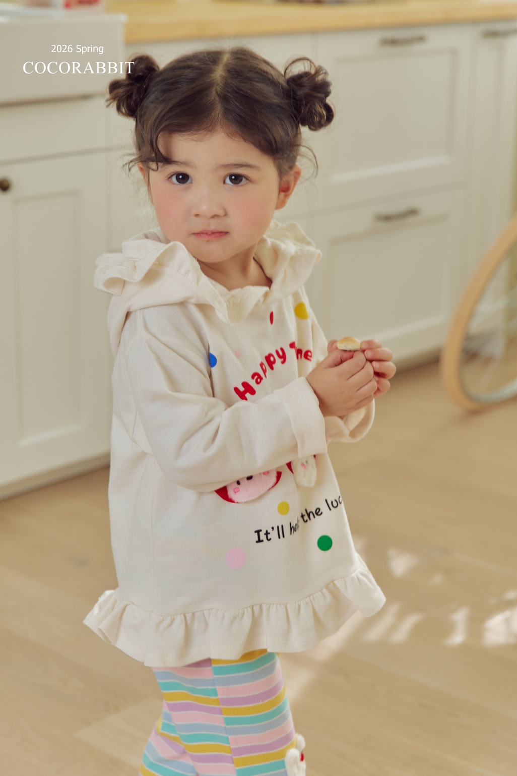 有帽兔仔 Top / 兔仔喇叭褲