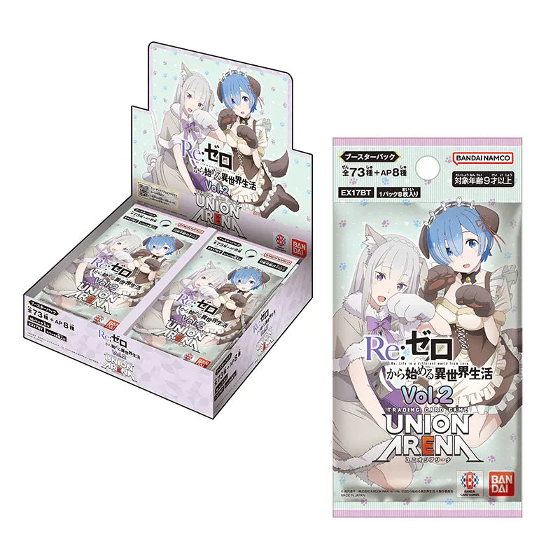 UNION ARENA UAEX17BTb「Re：從零開始的異世界生活 Vol.2」補充包 (原盒)