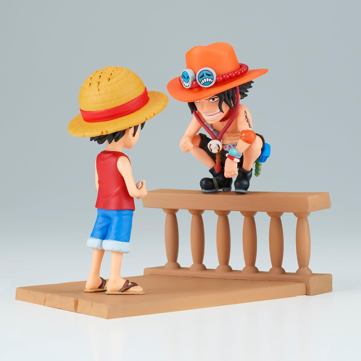 Banpresto, World Collectable Figure (WCF): One Piece, Log Stories, Monkey D. Luffy & Portgas D. Ace