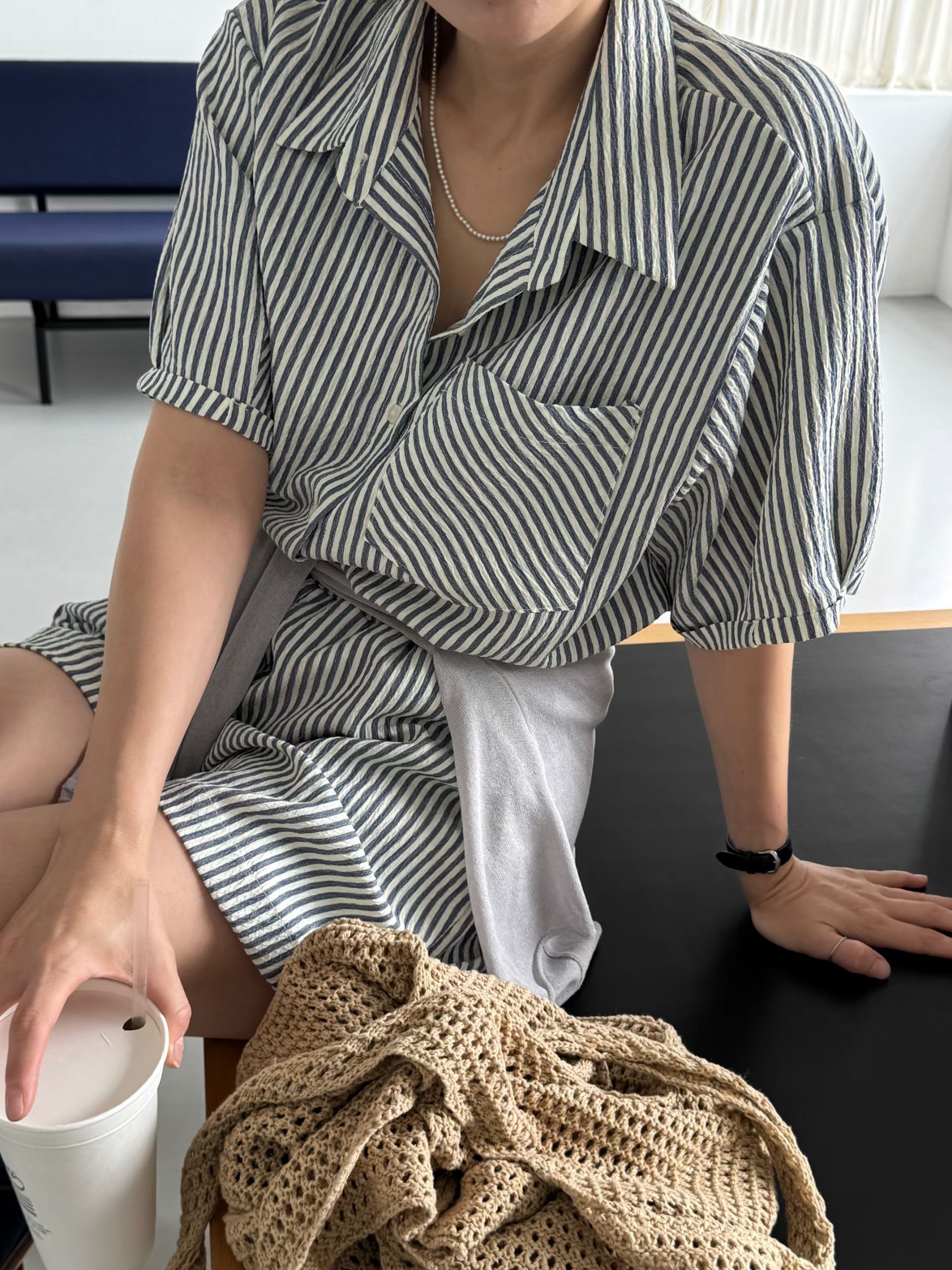 🇰🇷東大門女裝 | Stripe shirt
