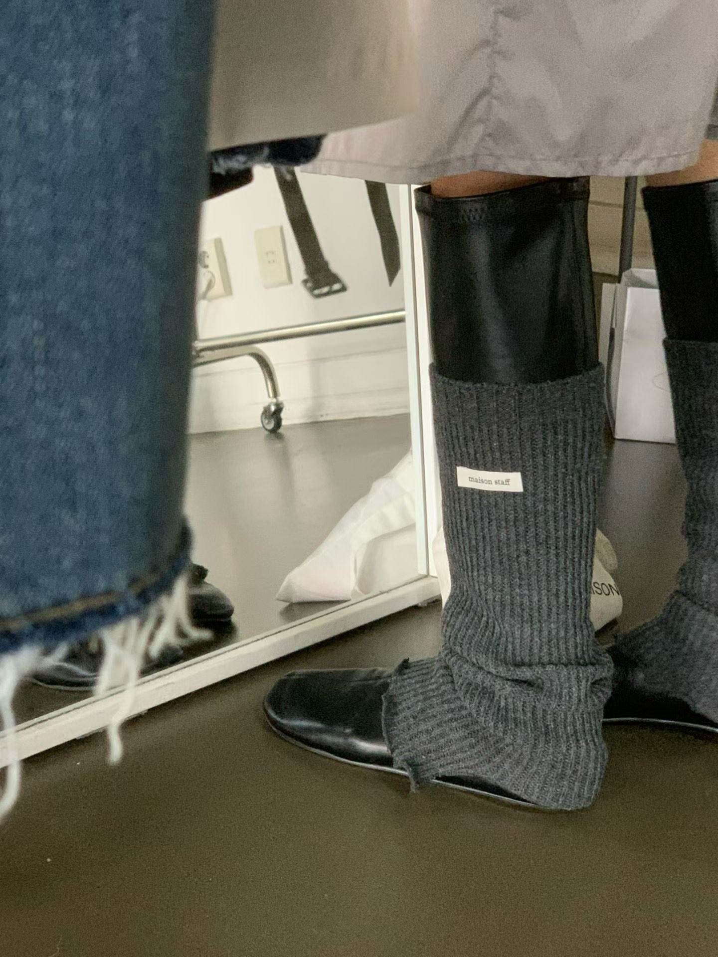 (2026FW) MAISONSTAFF  - LEG WARMERS