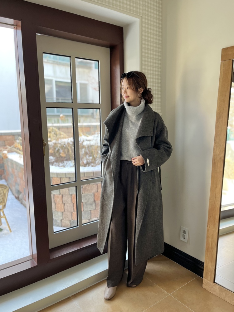 The Souffle Soft Sweater (Blue Grey)