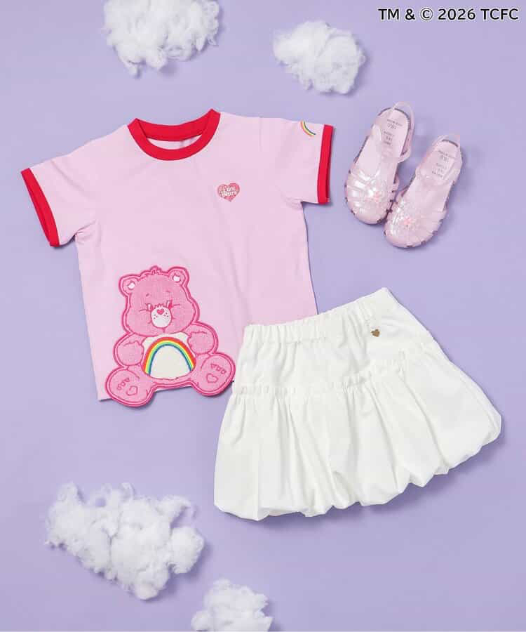 🇯🇵預訂 日本直送🇯🇵Apres les cours x Care Bears系列四色人物印花貼花短袖T恤