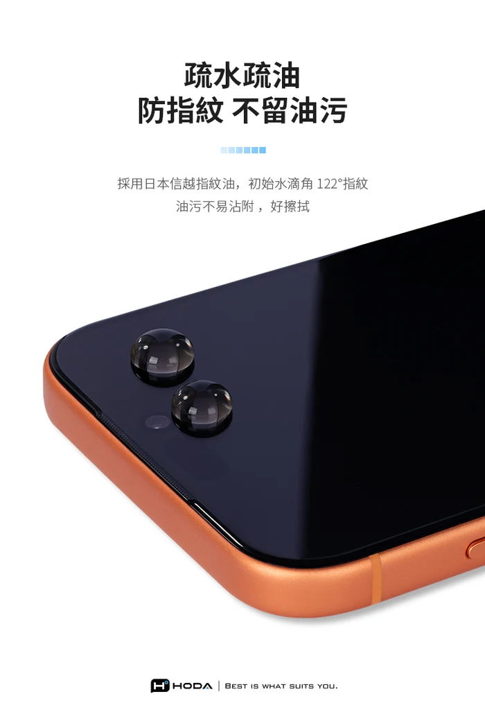 Hoda AR高清/AR 防偷窺系列3D熱彎全覆蓋玻璃貼