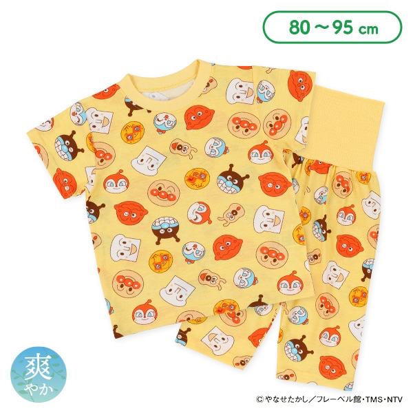 🇯🇵預訂 日本直送🇯🇵麵包超人人物滿印包腹短袖家居服上下套裝