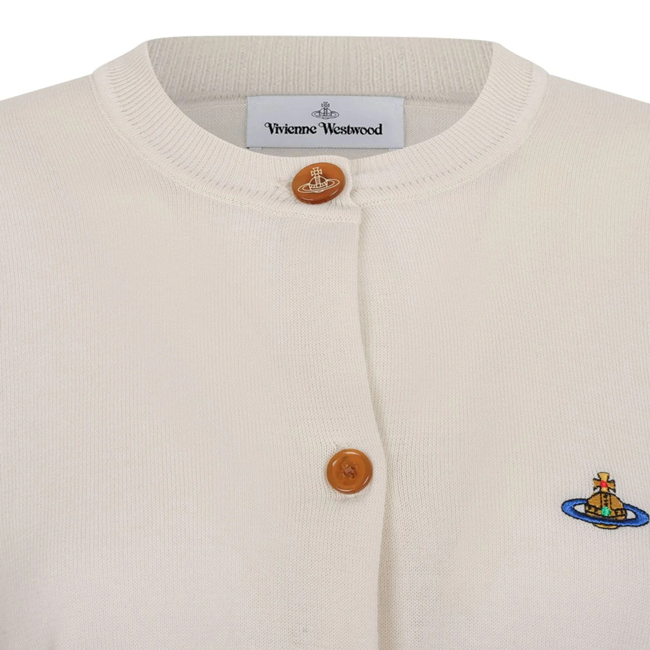 現貨❗️自留款🤍  Westwood Cotton cardigan  乾淨的顏色 cropped 款顯腿長