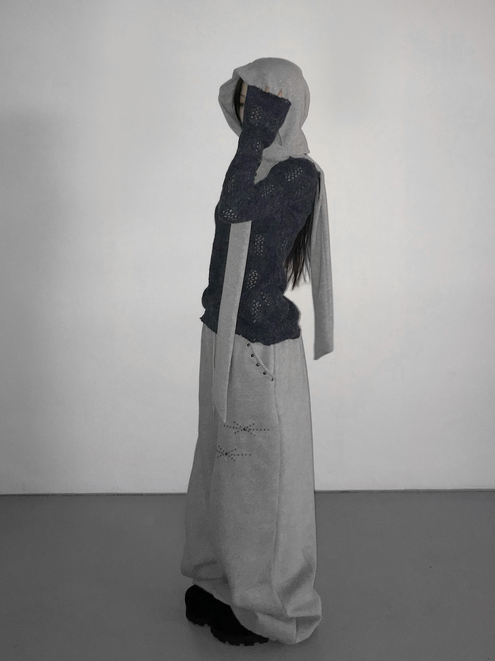 Fleece Lined Hooded Scarf