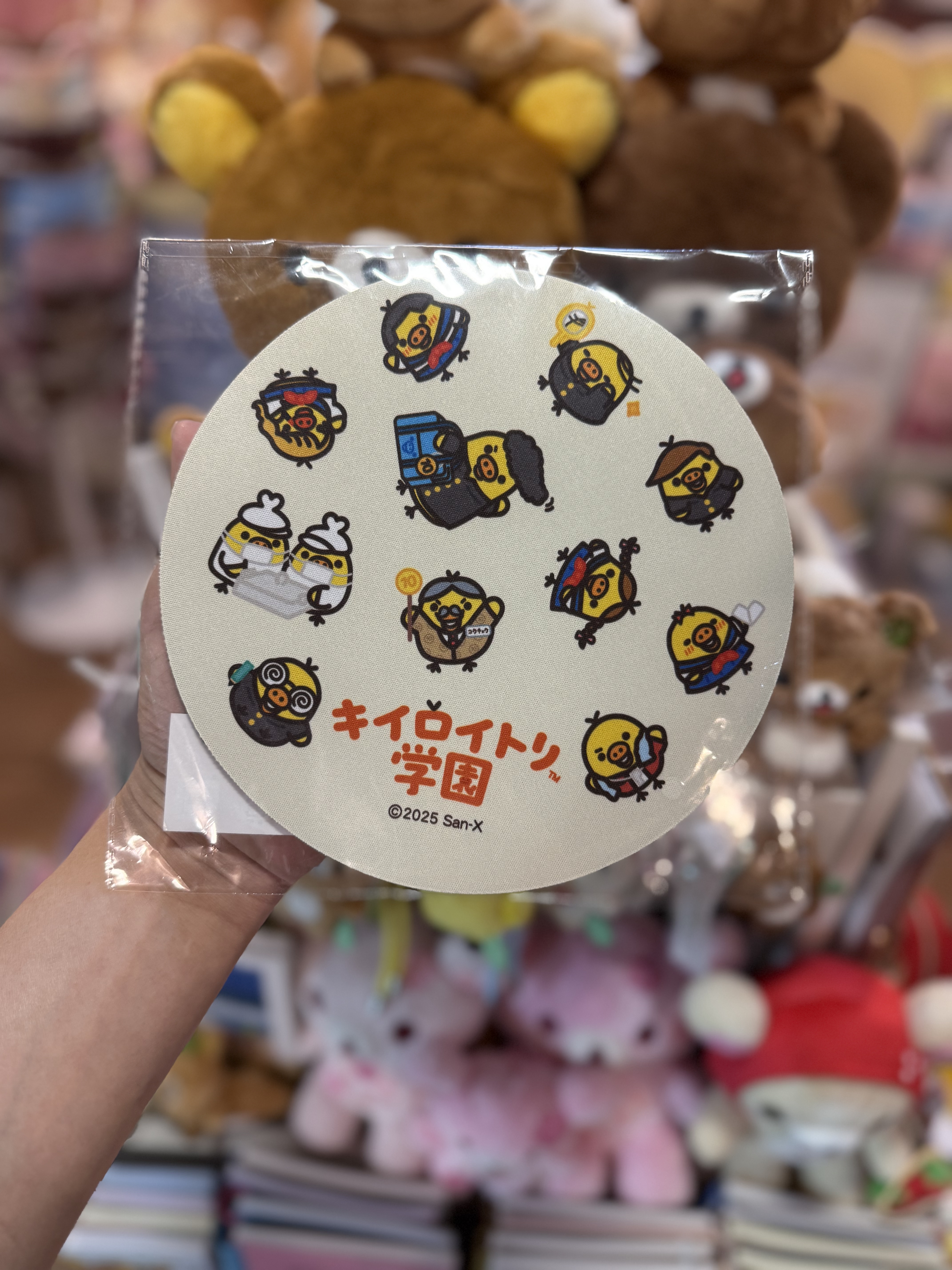 《現貨》全新日本小雞學園主題pop up店限定mouse pad