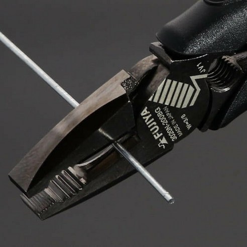FUJIYA 黑金 8", 9"偏芯鋼絲鉗 3020N-200BG, 3020N-225BG (付3分螺牙修正)