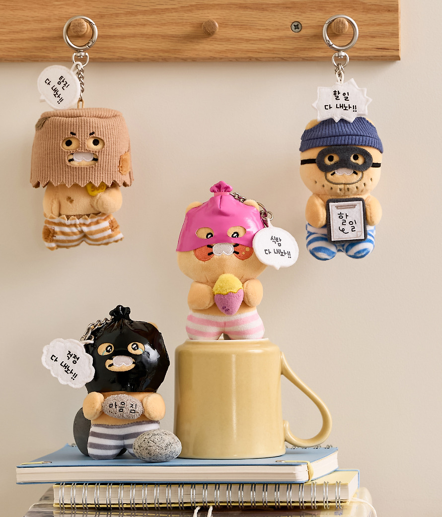 小偷春植 公仔鎖匙扣