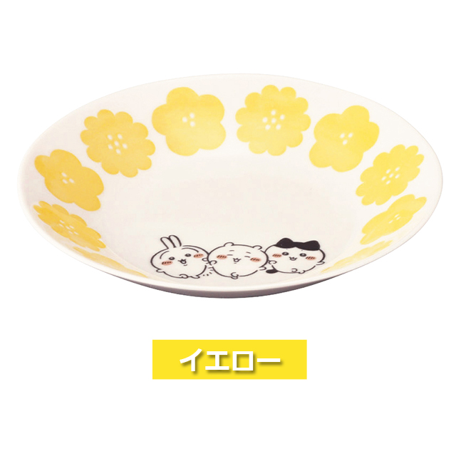 日本製 Chiikawa 幸福花 陶瓷餐盤 22cm