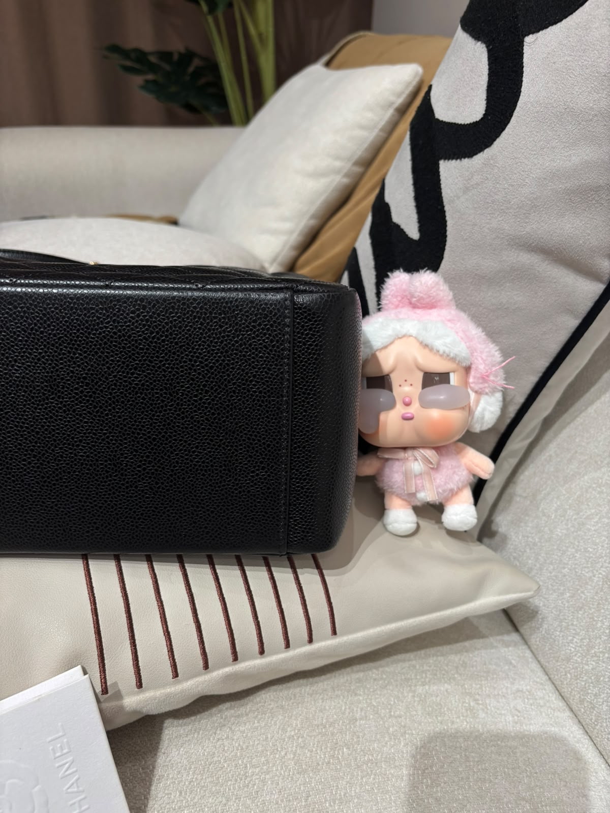 未使用品 Chanel GST Tote Bag 黑色荔枝牛皮金鏈 100%Authentic, unused未使用品 ✅收據✅20card✅Dust bag✅Box