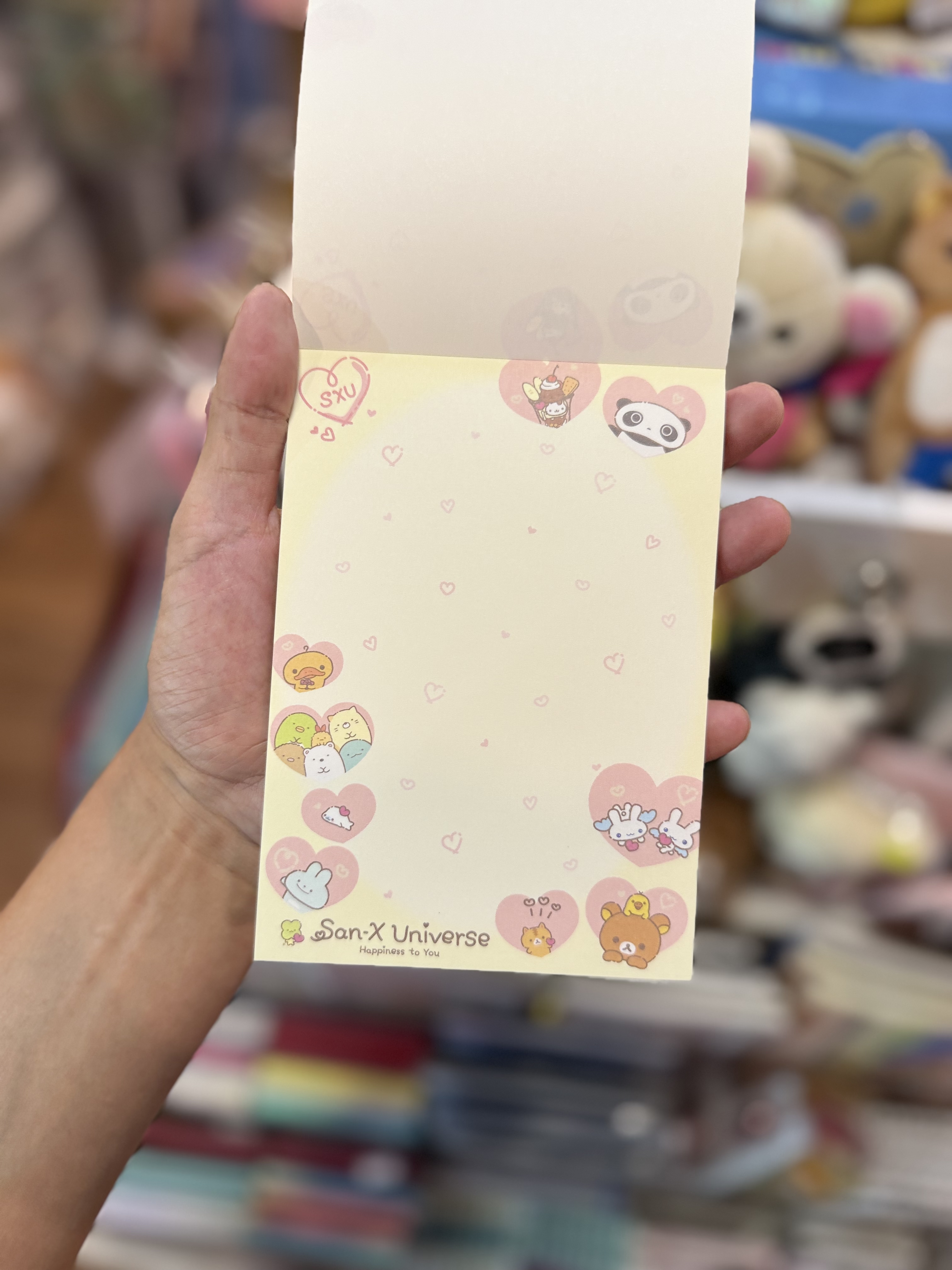 《現貨》全新San-x心心系列memo簿