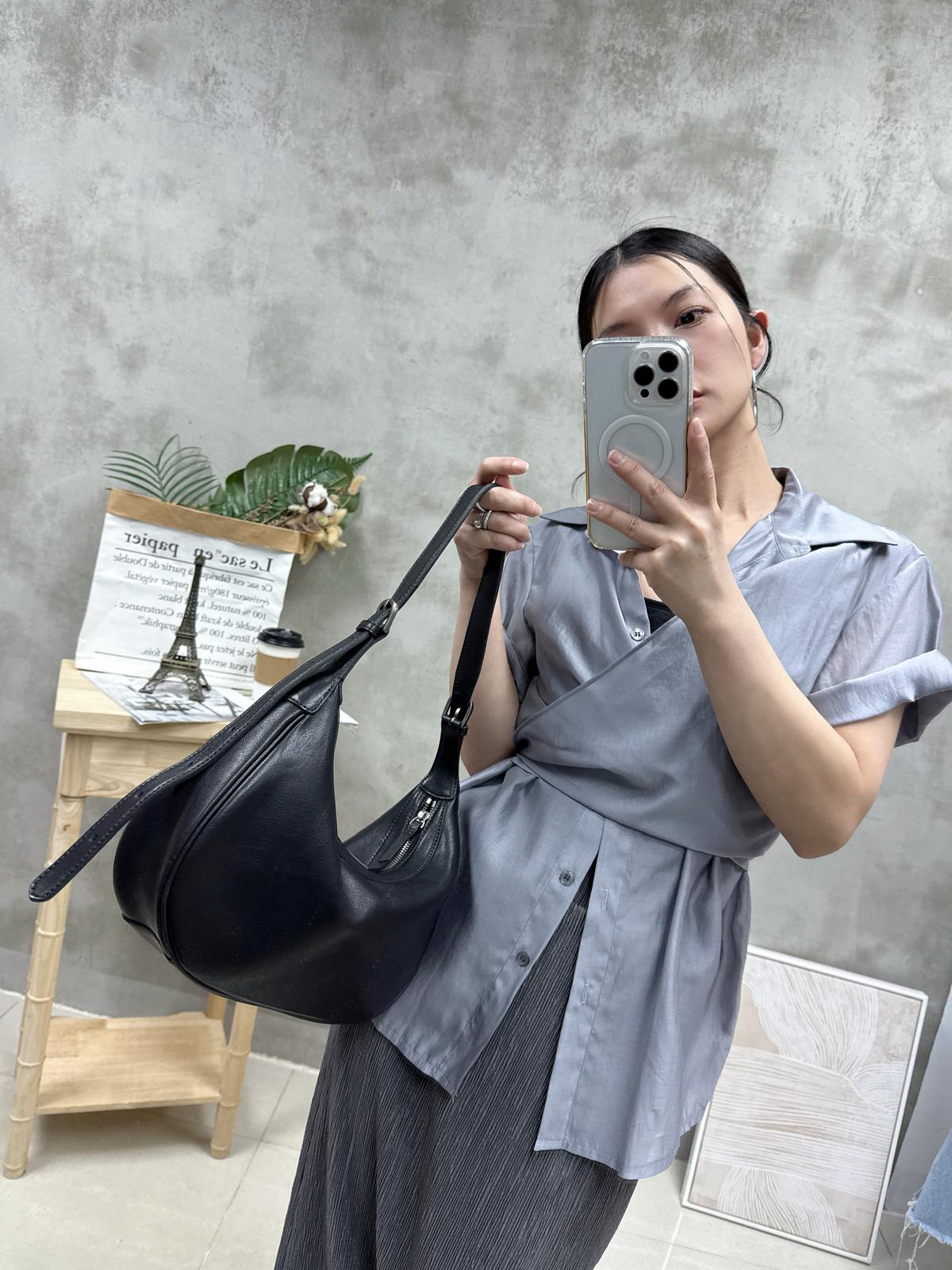 G02 交叉綁腰絲質恤衫