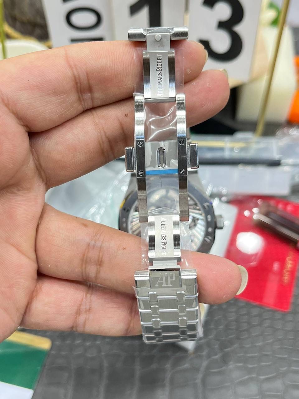 🚀爱彼150周年皇家橡树26730ST飞轮系列/41mm*12.5mm/搭载Caliber2950一体手动飞轮机械💯