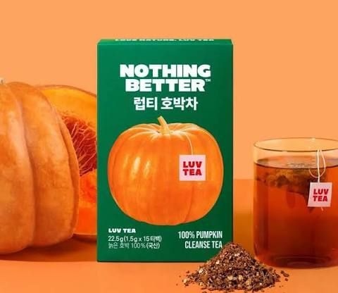 韓國🇰🇷Nothing Better Luv Tea 去水腫天然南瓜茶 1.5g*15入