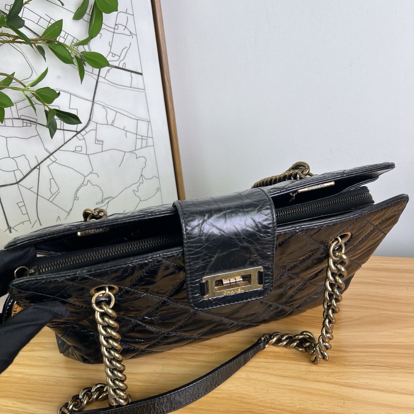 【預訂貨品】chanel油蠟皮tote bag