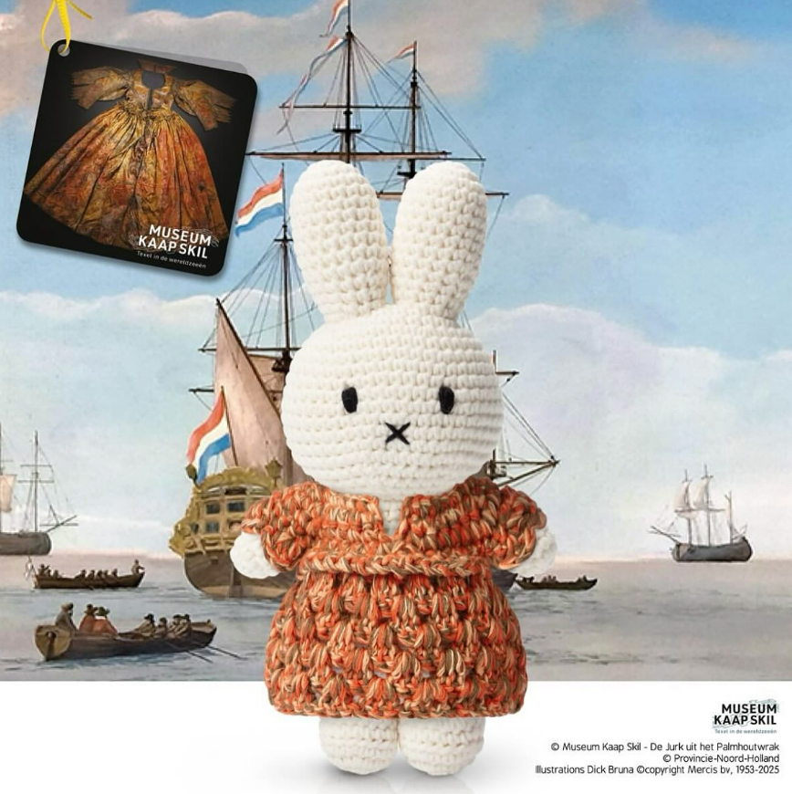 📦訂購 日本代購 荷蘭 Just Dutch 手工編織 米菲 Miffy Museum Kaap Skil Kaap Skil Dress 公仔