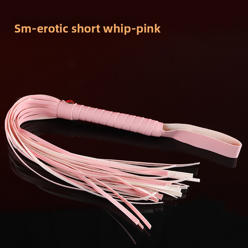 sm皮鞭夫妻另类调教打屁股道具皮革成人情趣性爱用品流苏散鞭