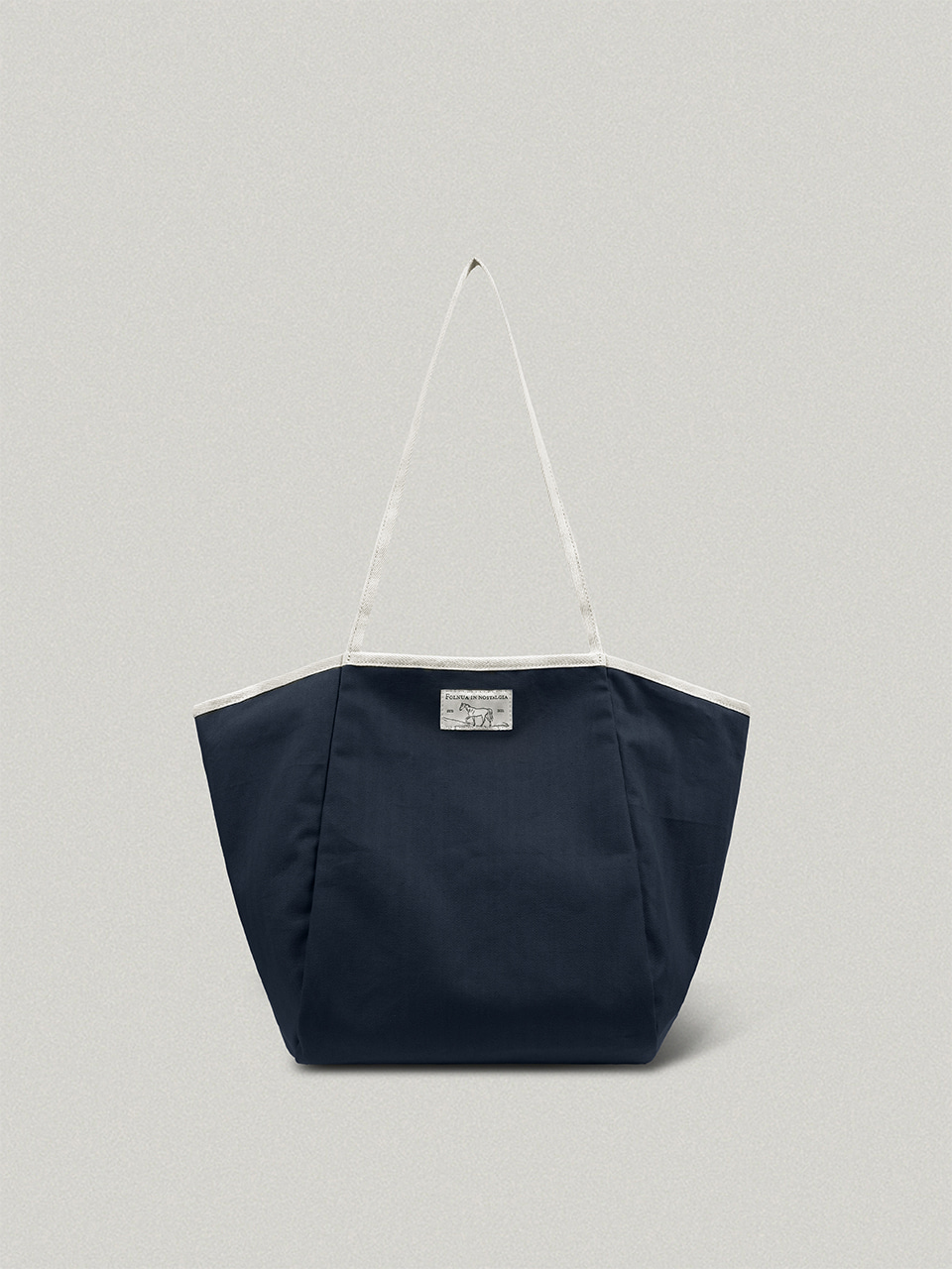 Riz Eco Bag - Canvas (Navy/ Khaki)