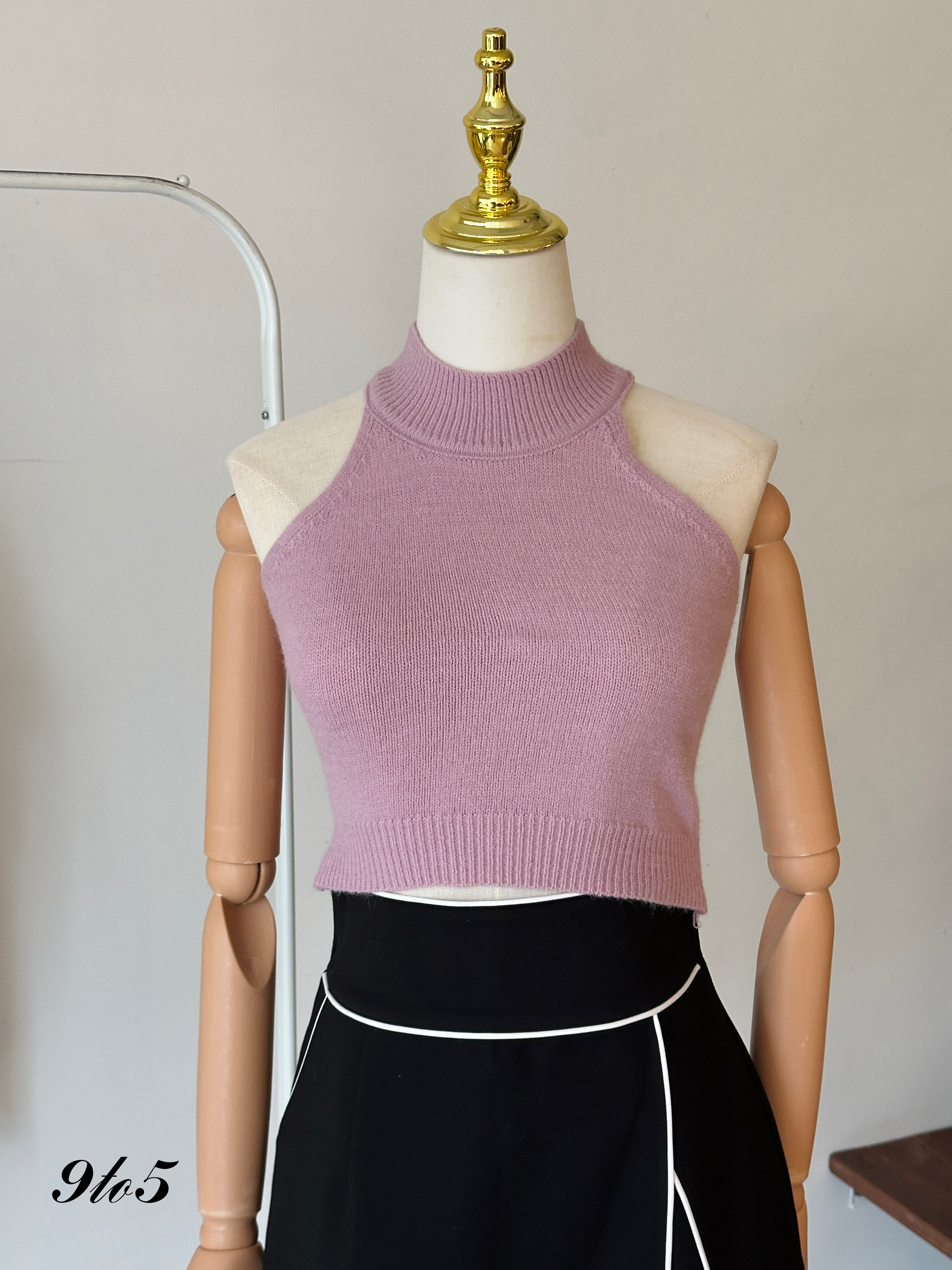 T3942 Two-Piece Knit Top - 5 Colors