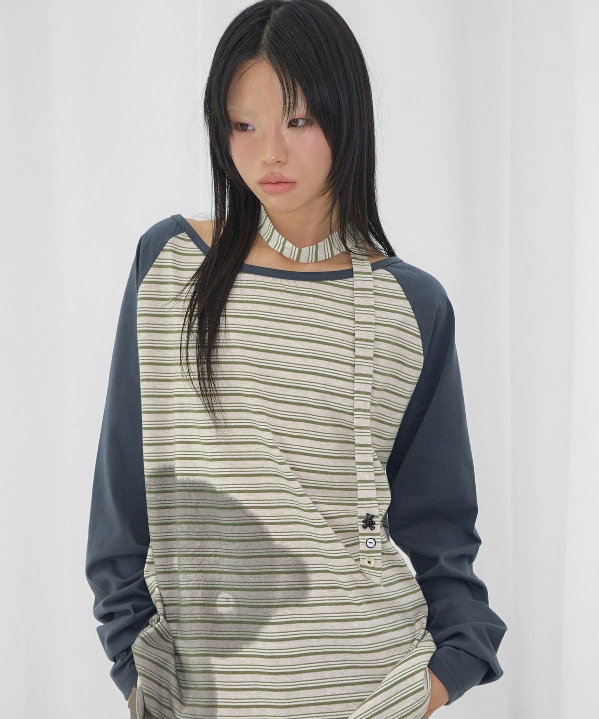 🇰🇷訂購｜FANCY CLUB 26SS｜My Bear Off-Shoulder  2色 