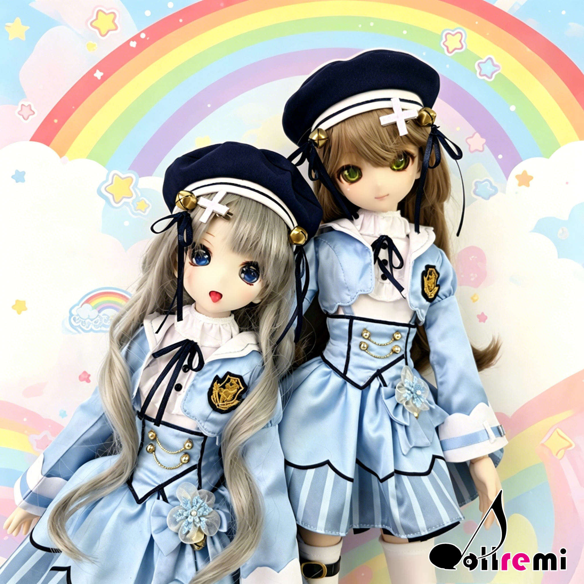 【dollremi】(DD0929) COS 彩虹社 Team ahamo YouTuber 天宮心 Amamiya Kokoro