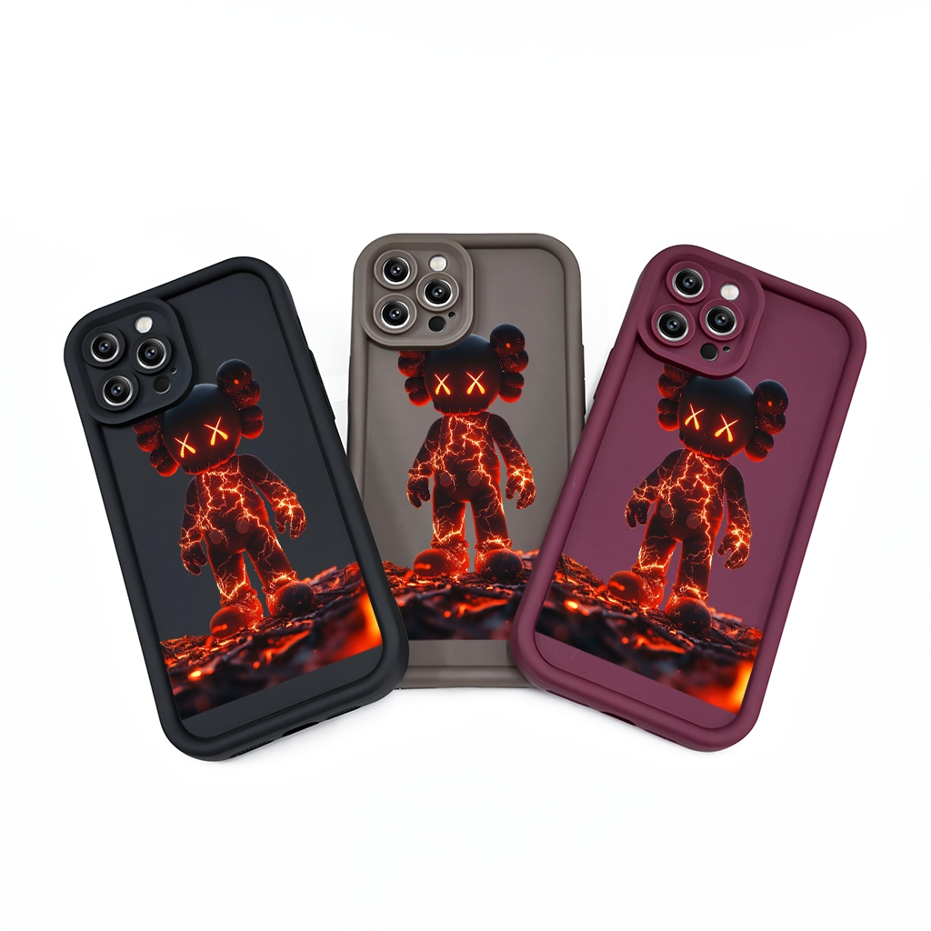 TPU DESIGN CASE PHONE FOR SAMSUNG - DESIGN KAWS B