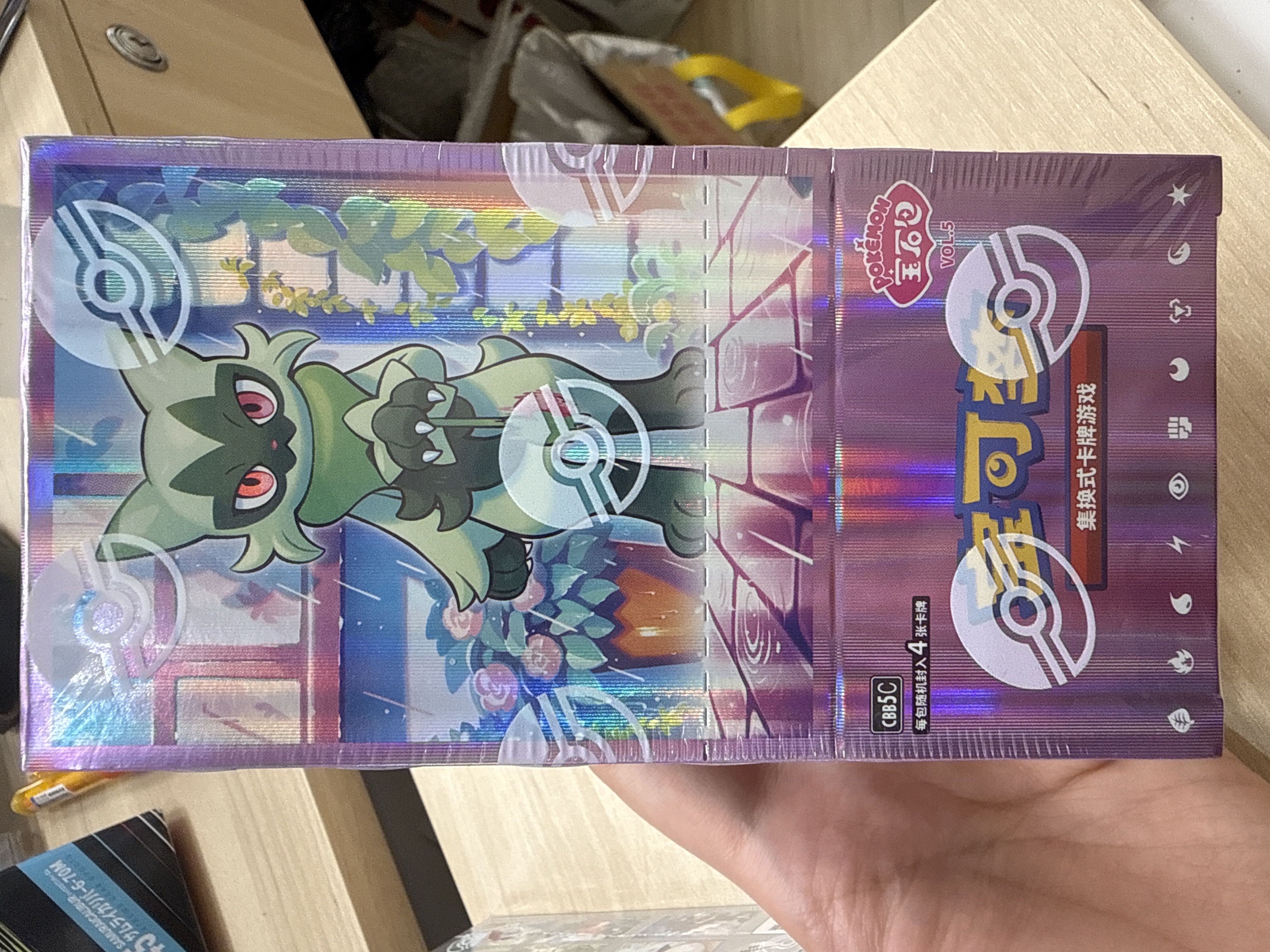 簡中 Pokemon 寶石包Vol.5 原盒18包