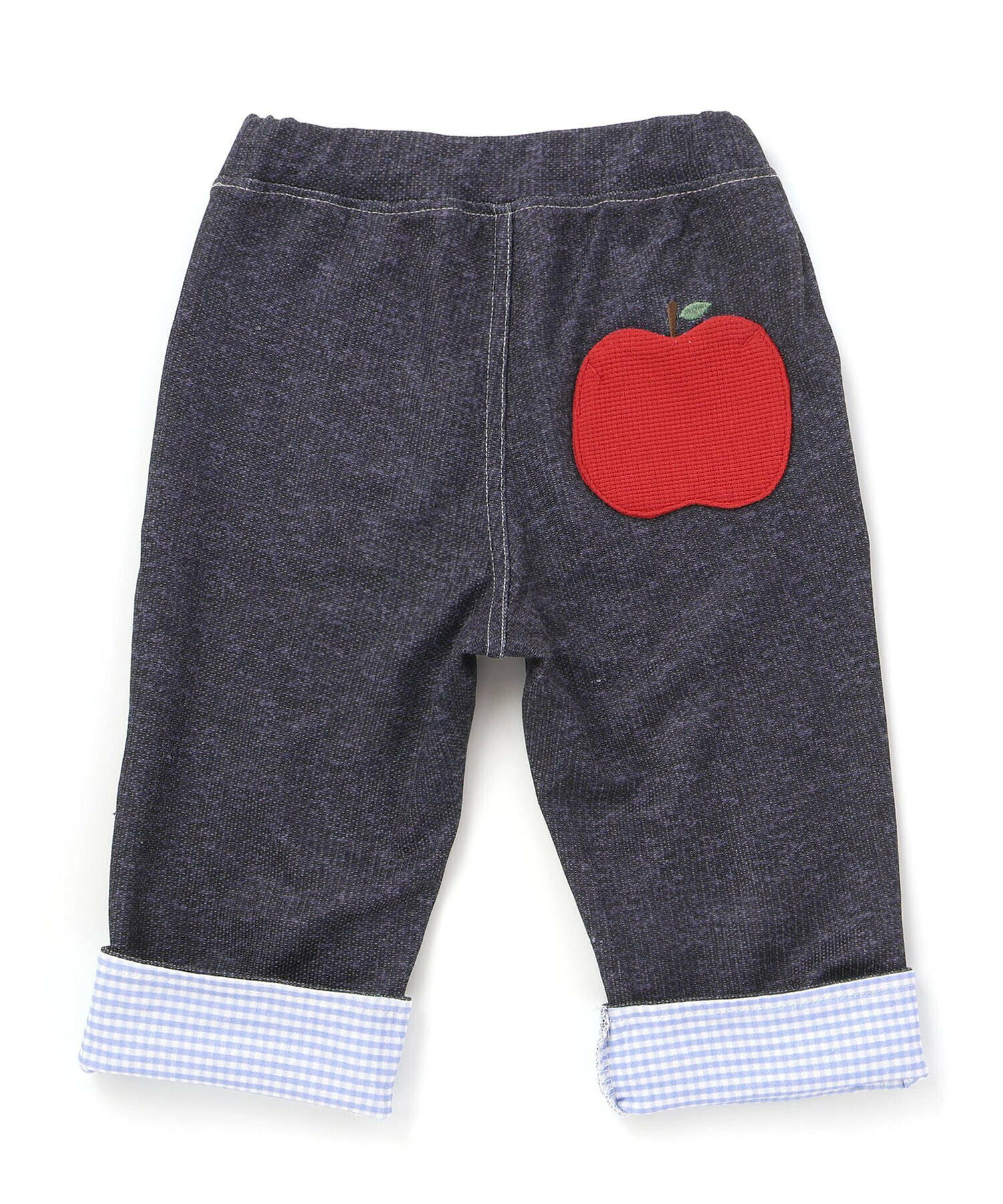 🆕【⭐訂購⭐】  日本直送🌀蘋果口袋 格紋捲邊褲腳 七分褲［2款選］🌀[ELDA-0028][260503]