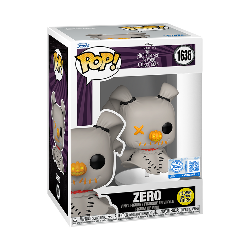 📦訂購 美國代購 Funko POP! Disney Zero (Patchwork) (Glow) Figure 零零 模型