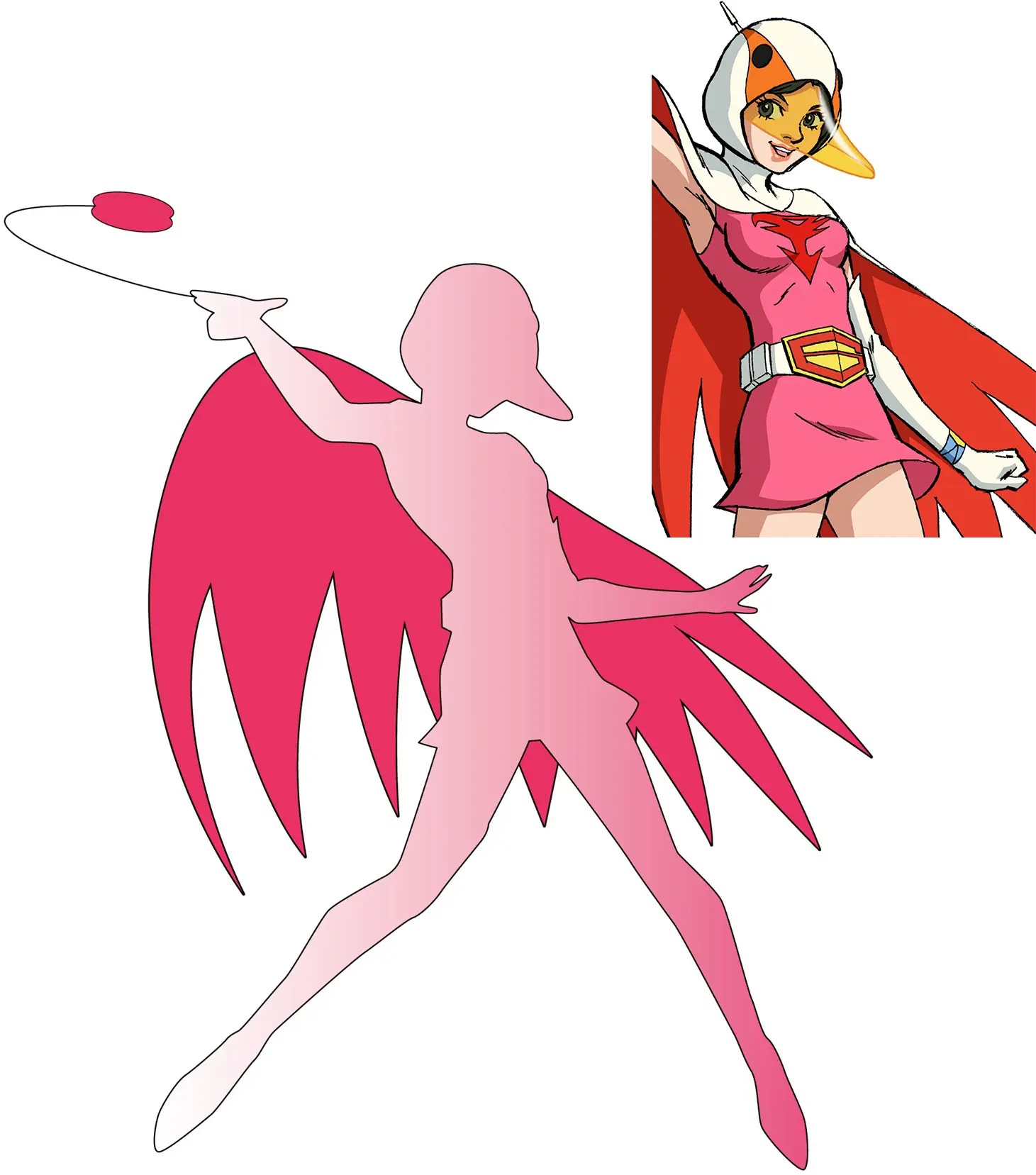 1/12 Gatchaman Jun the Swan Special Yo-Yo