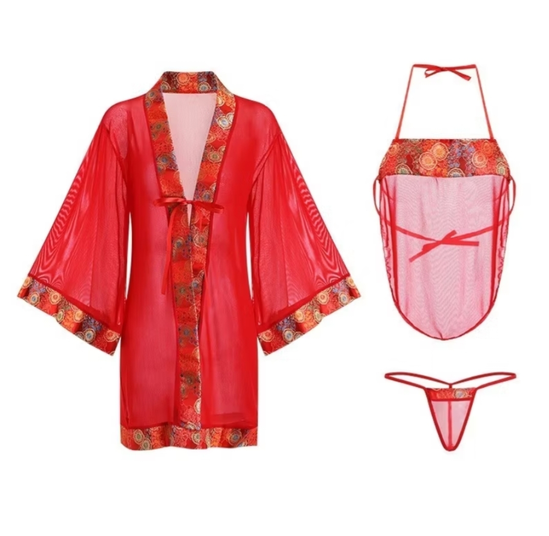 ​🌹 風月谷系列：紅袖添香 · 中式復古情趣套裝