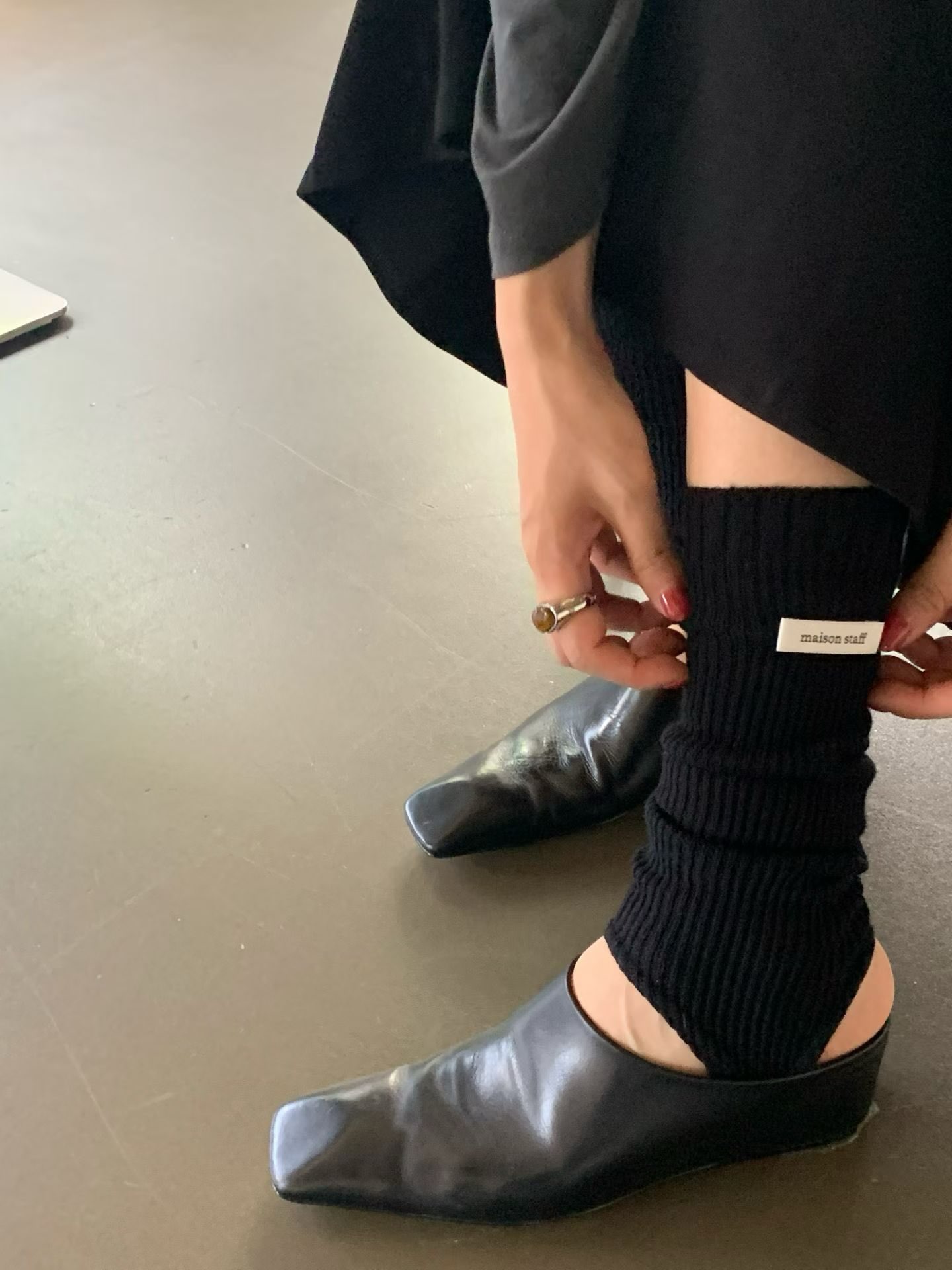 (2026FW) MAISONSTAFF -  LEG WARMERS