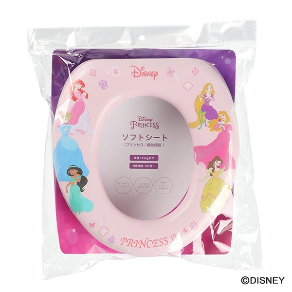 🇯🇵預訂 日本直送🇯🇵Disney公主印花如廁訓練軟墊輔助馬桶座圈廁板