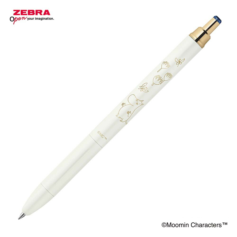 現貨｜限定 Moomin 姆明 Zebra SARASA Grand 復古色 金屬筆桿 0.5mm 灰藍色 Blue Gray 啫喱筆 (P-JJ57-MM2-VBGR)