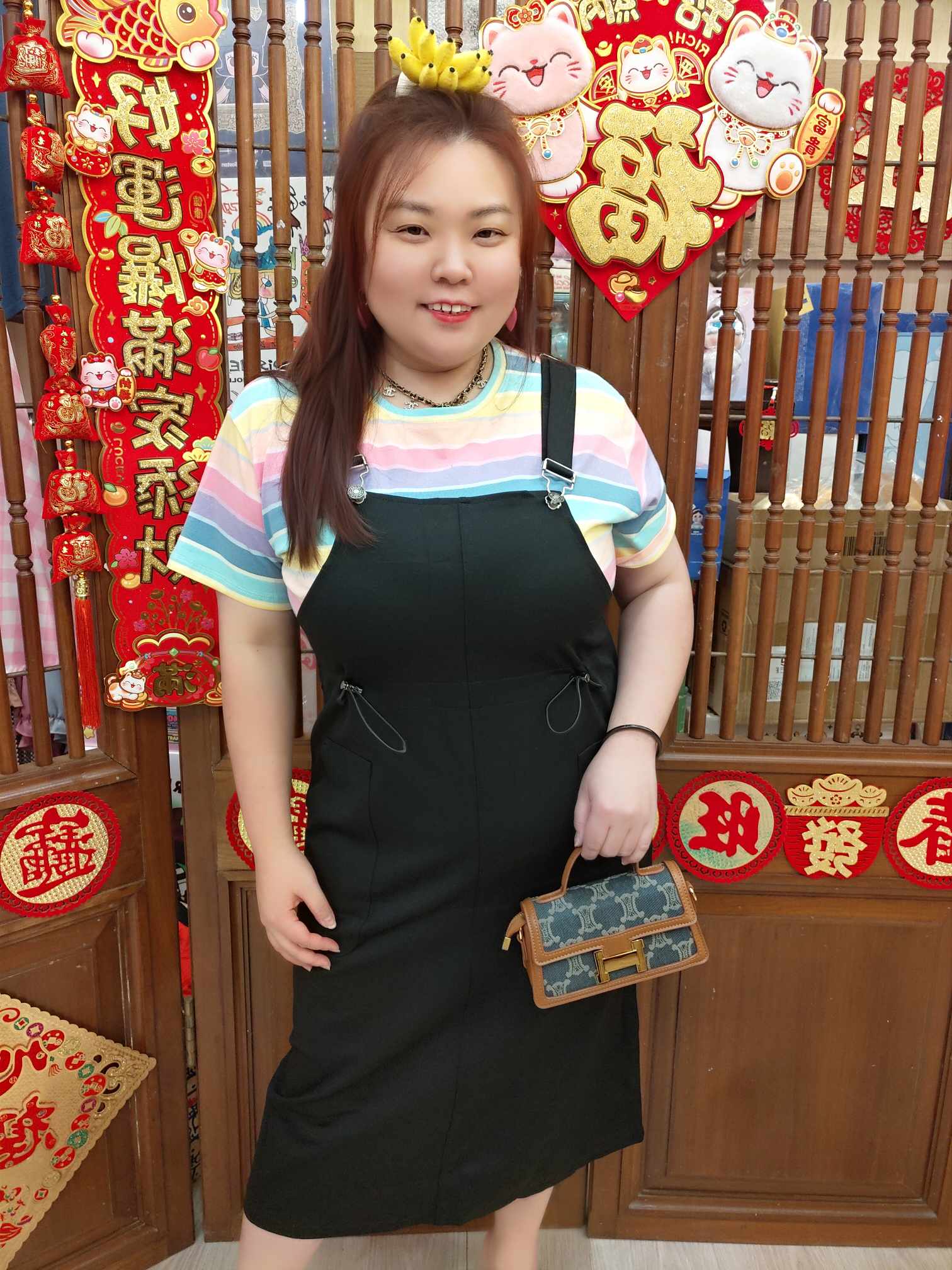 OTE06 TFB#1191 韩版束腰吊带裙