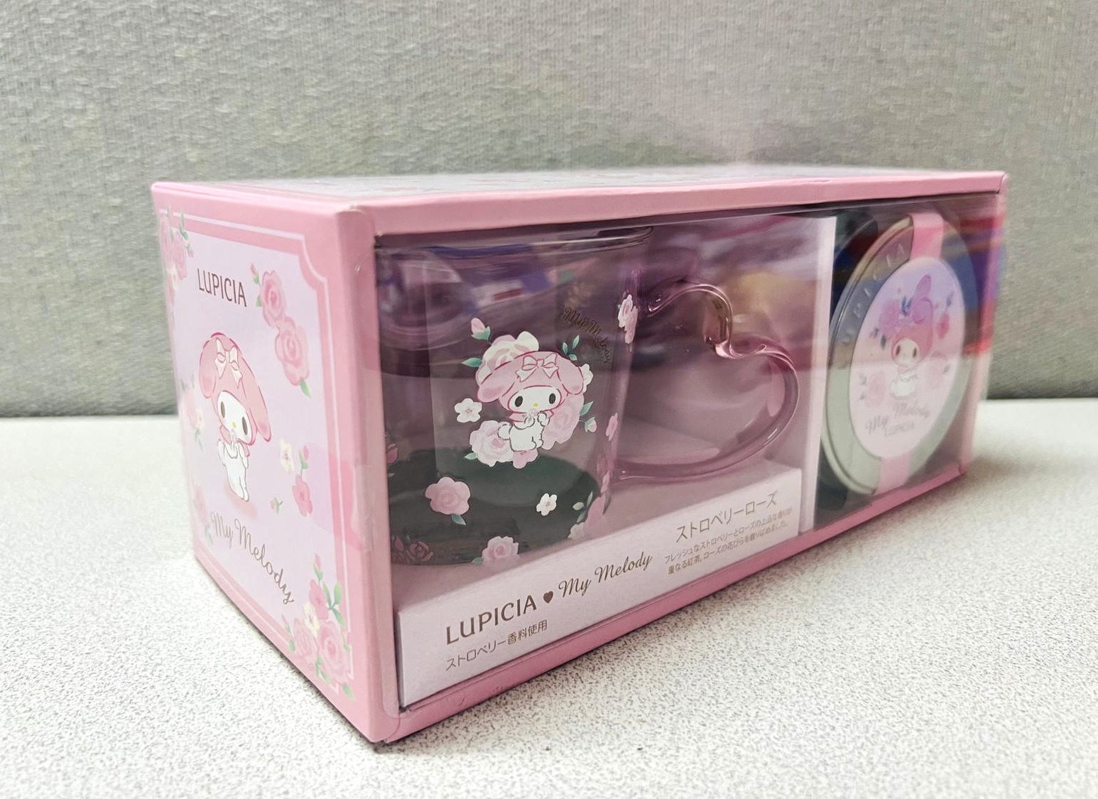 🎌日本直送🎌Sanrio x Lupicia限定玻璃杯連茶包禮盒套裝（$289