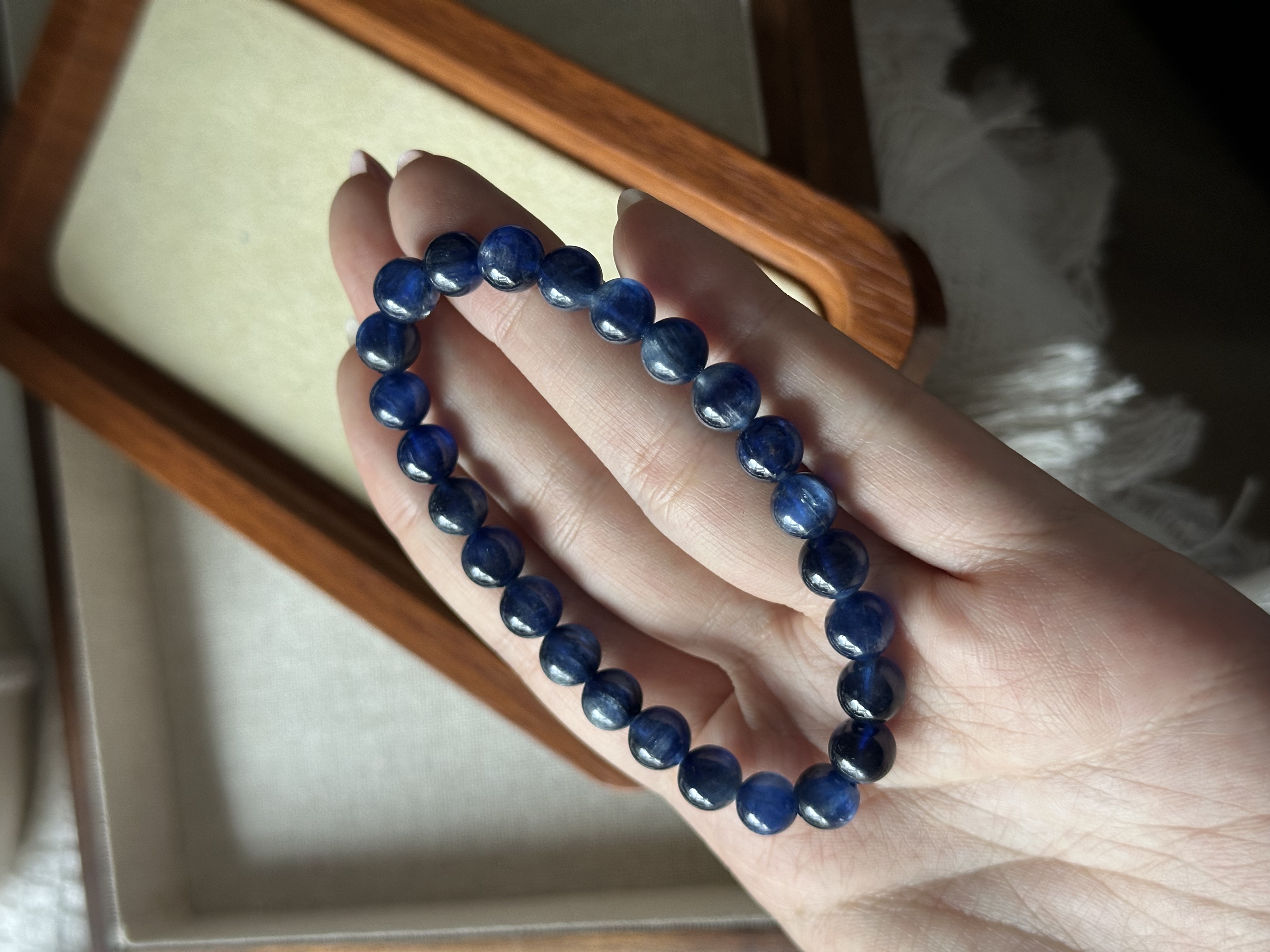 高货蓝晶石 ｜ Kyanite 7.8mm 
