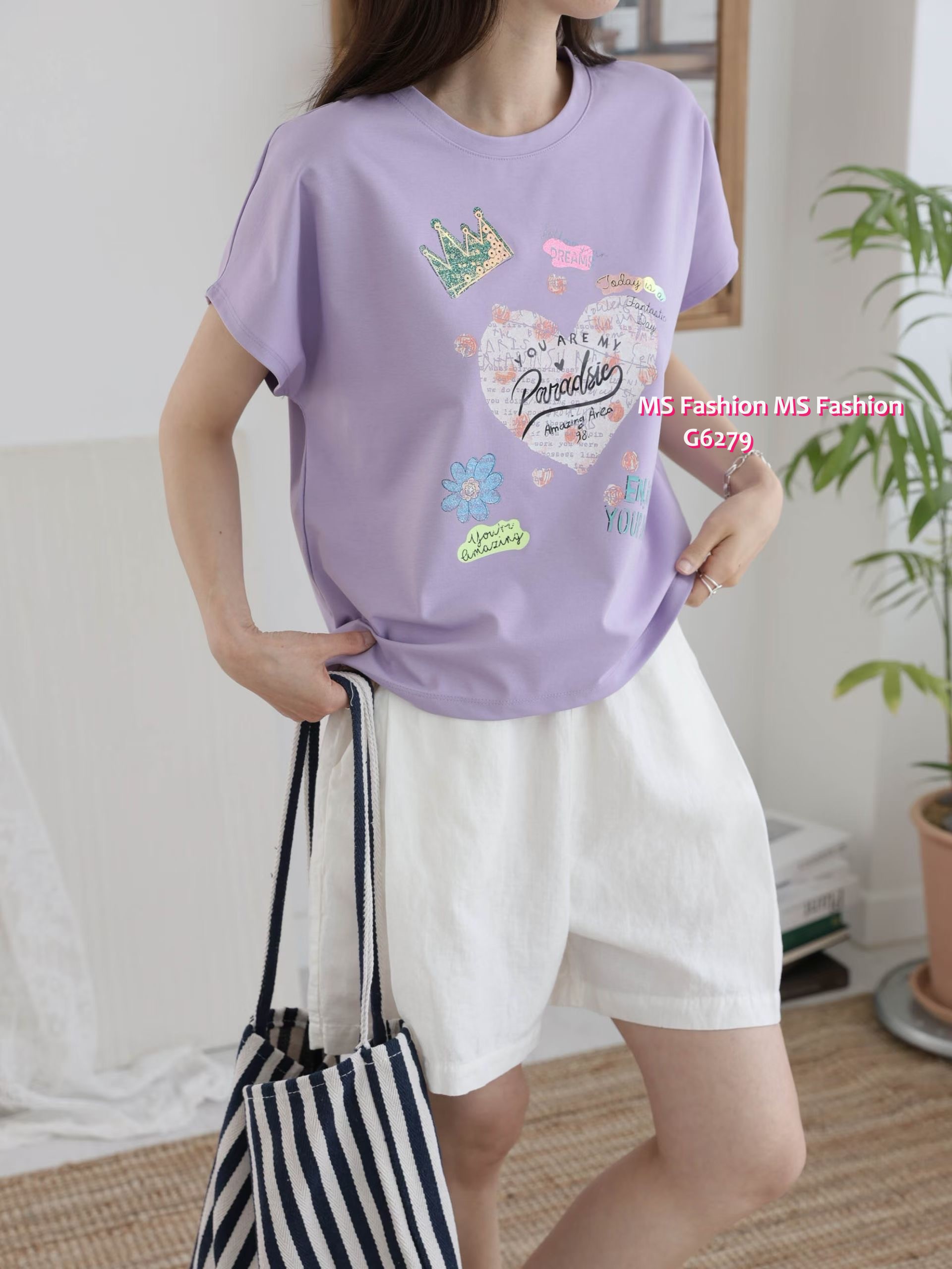 G6279 韓國🇰🇷靚print top