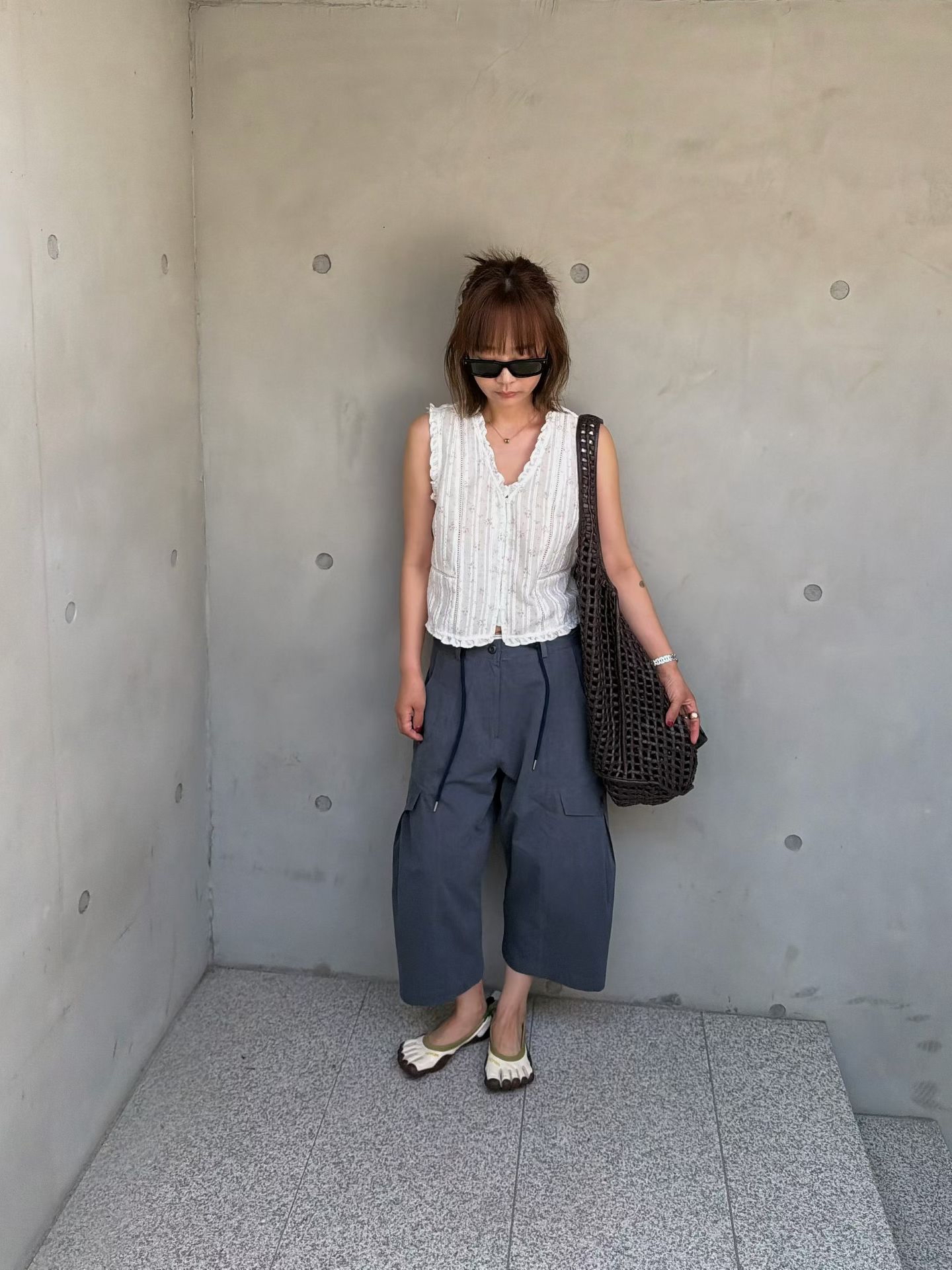 🇰🇷東大門女裝 | Flower sleeveless 