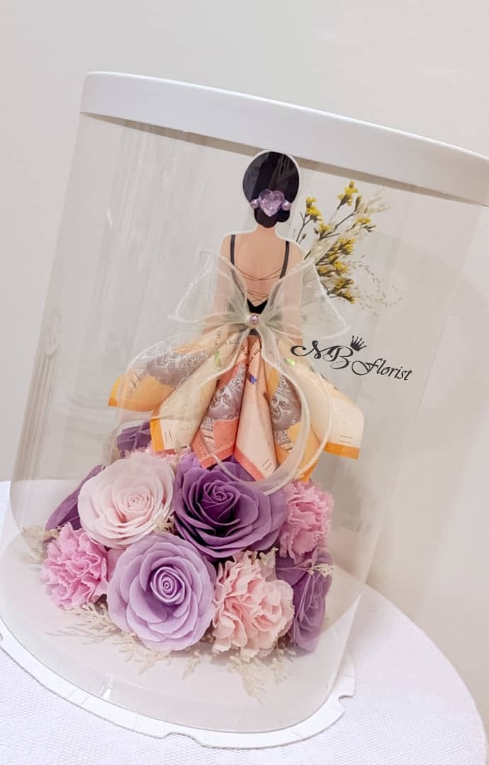 Valentine’s Money Bouquet（情人节有钱花束)