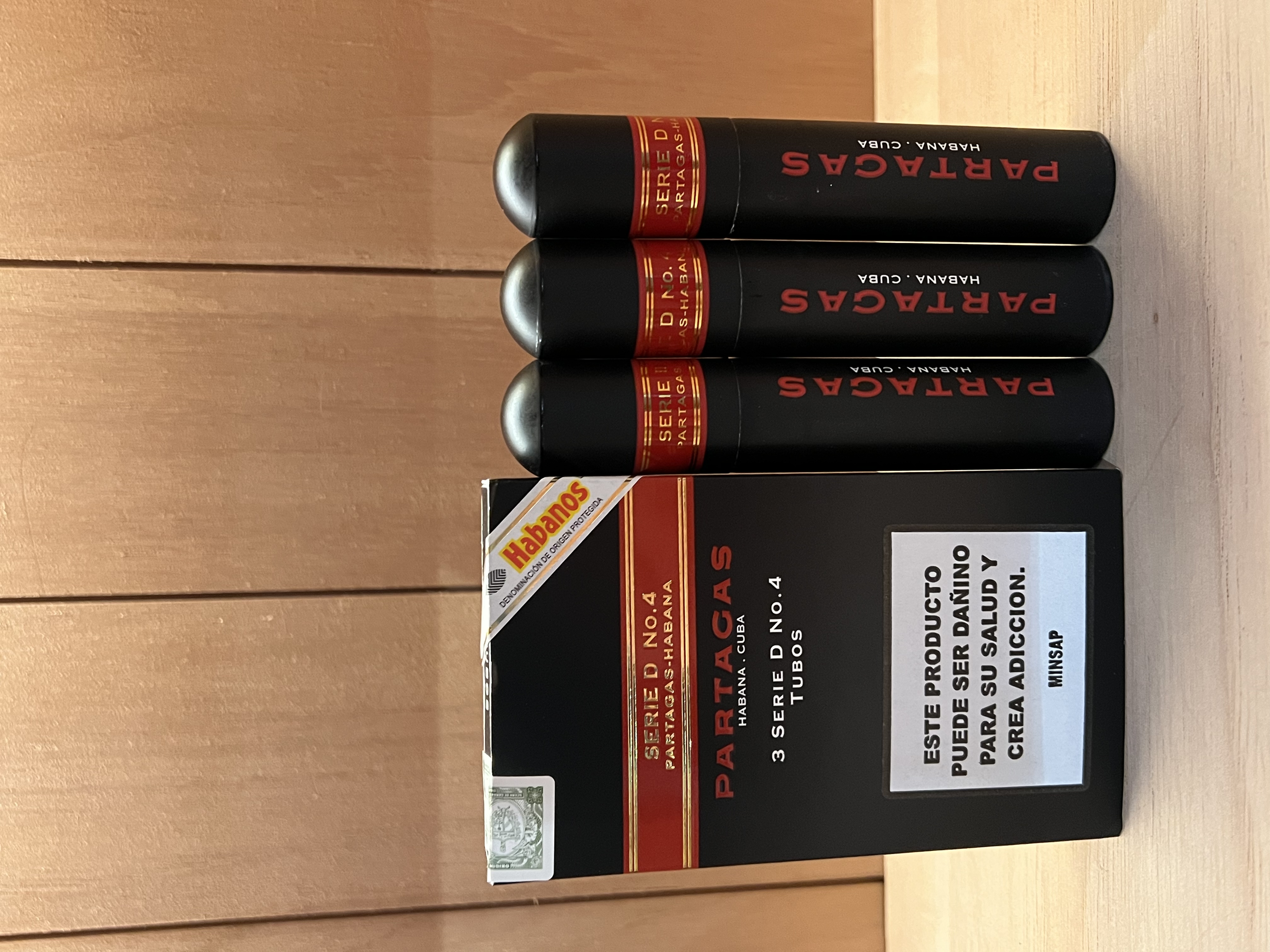 PARTAGAS SERIE帕特加斯D4鋁管 （單支） 